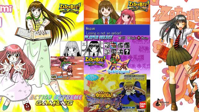 Action Extreme Gaming 2026 - Zatch Bell: Electric Arena 2 (GBA) - Megumi and Tia [Reupload]