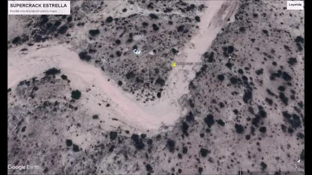Quien haya puesto este Robot en el mapa Google Earth Él quiere decir algo espectacular