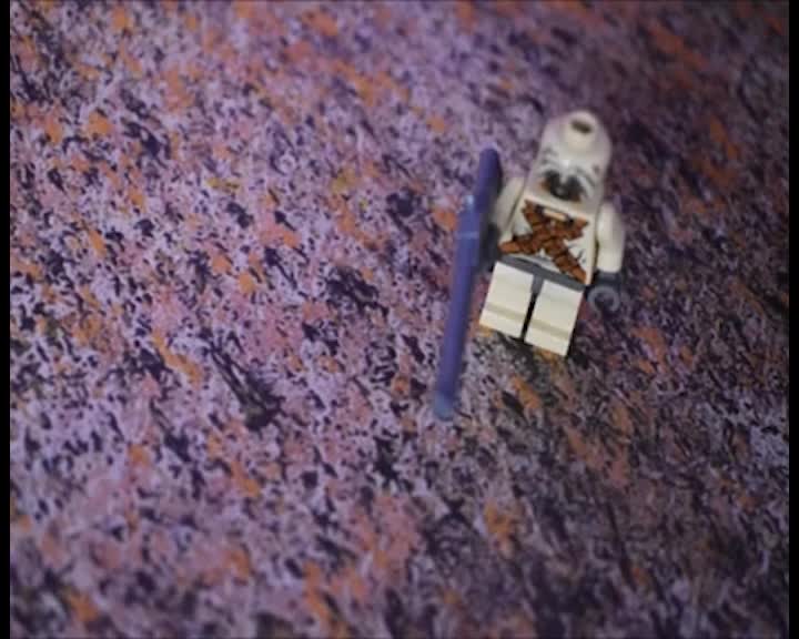 LEGO Star Wars Anakin and Sebulba podracing brickfilm