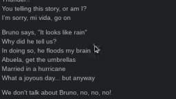 We dont talk about Bruno cover