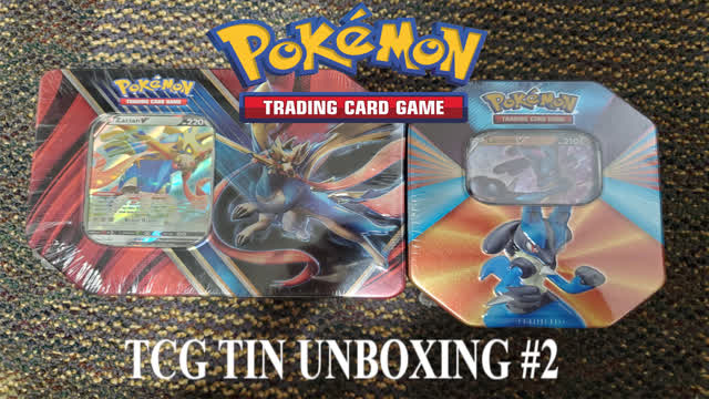 Pokemon TGC Tin Unboxing #2