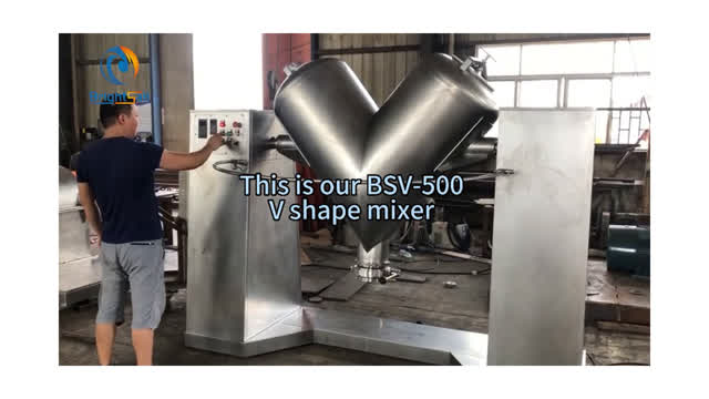 BSV-500 v Shape Mixer Working Video From Brightsail