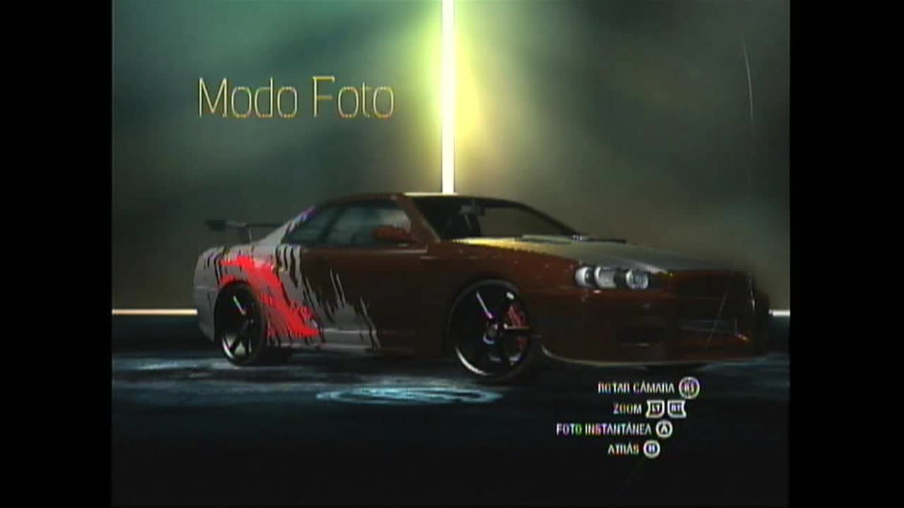 need for speed undercover my cars (xbox 360)