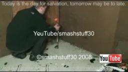 smash a flashlight