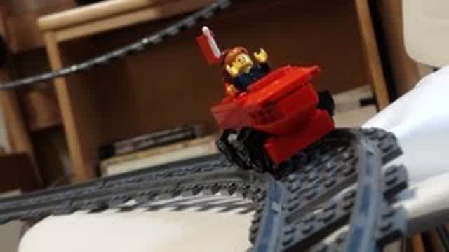 Lego Dorm Roller Coaster