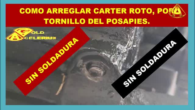TIP PARA ARREGLAR FUGA DEL CARTER DE MOTO, SIN SOLDAR, @GOLDACELERIUX TIP PARA ARREGLAR FUGA DEL CARTER DE MOTO, SIN SOLDAR, @GOLDACELERIUX
