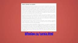 Liability Lawyer Sarnia ON - BLFON Personal Injury Lawyer (800) 943-0716