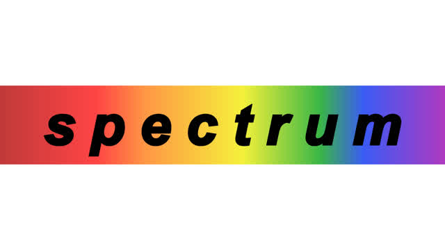 Spectrum VHS (1988-1990) Logo Remake
