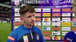 Fitz & Asllani nach der BW Linz-Partie, 07.10.2023.
