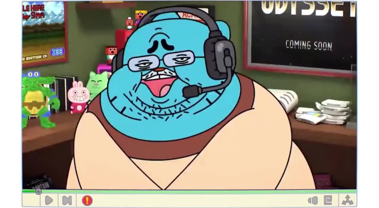 Amazing World Of Gumball (pixel donkey movie review clip)
