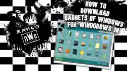 [ENG SUB] como tener gadgets en windows 10