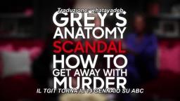 TGIT Returns Promo Greys Anatomy, Scandal, How to Get Away with Murder - SUB ITA