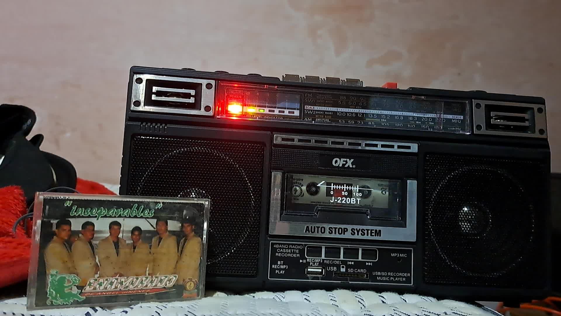 ENAMORADO - POR QUE RAZON CASSETTE AUDIO GRABADOFA QFX