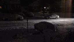 snow plow @ 4 in the morning