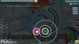 Wavin Pony by Tridashie (Mapped by hawke252) Osu! gameplay