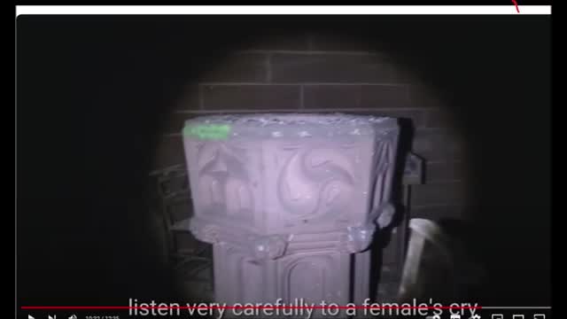 221 Mujer fantasma dentro de una iglesia abandonada