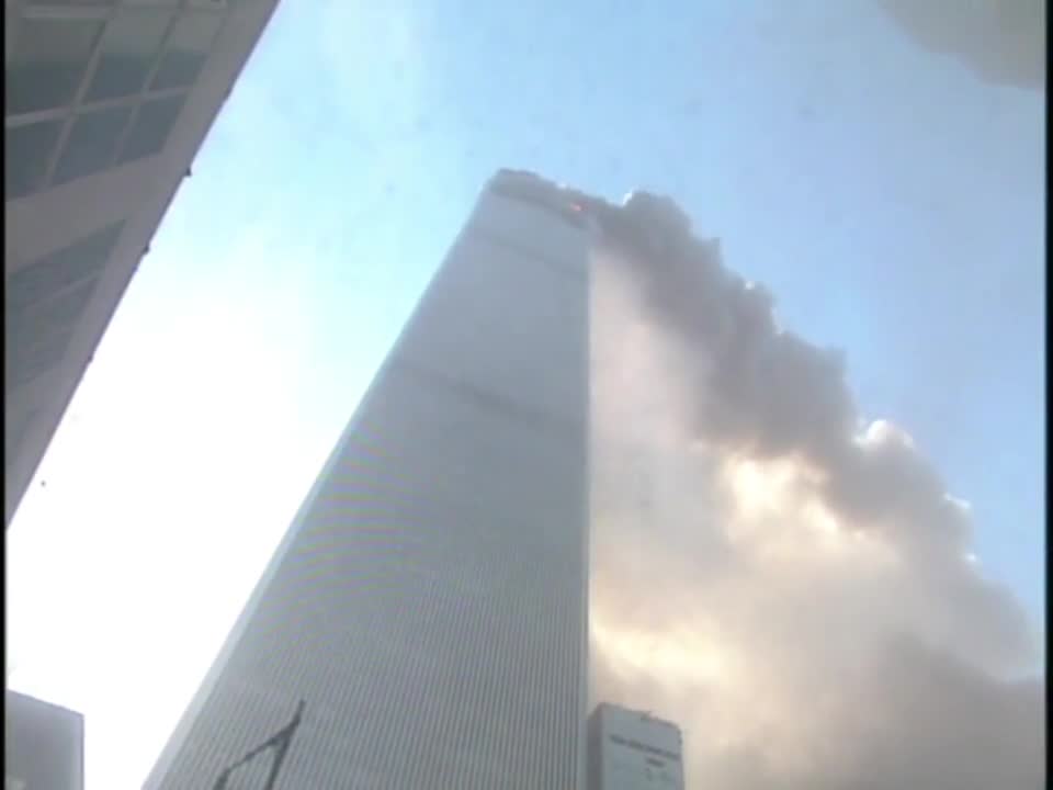 On The Ground 9/11 Footage after the South Tower collapse - 9/11 Archived Media