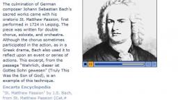 Johann Sebastian Bach - Chorus 63b - St. Matthew Passion
