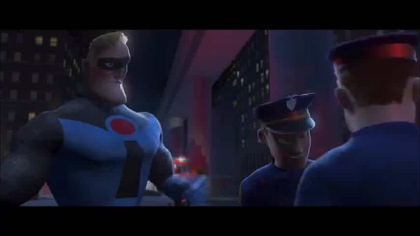 Mr. Incredible Instructs The Police To Send Incrediboy Home To His Mother