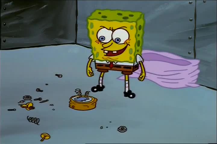 the spongebob show- employee of the month
