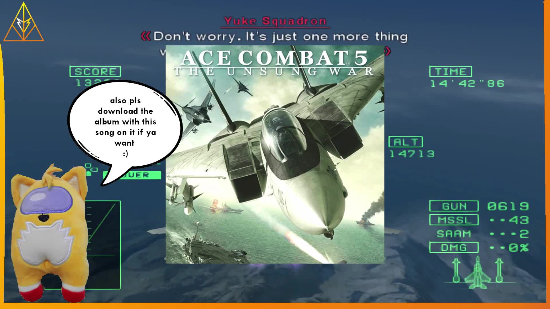 First Flight (Arranged Ace Combat 04 'Blockade') - Ace Combat 5 OST [Slowed + Reverbed]