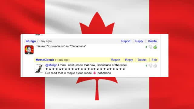 Shingo was right, I became Canadian and hit #1 this week 🍁💀