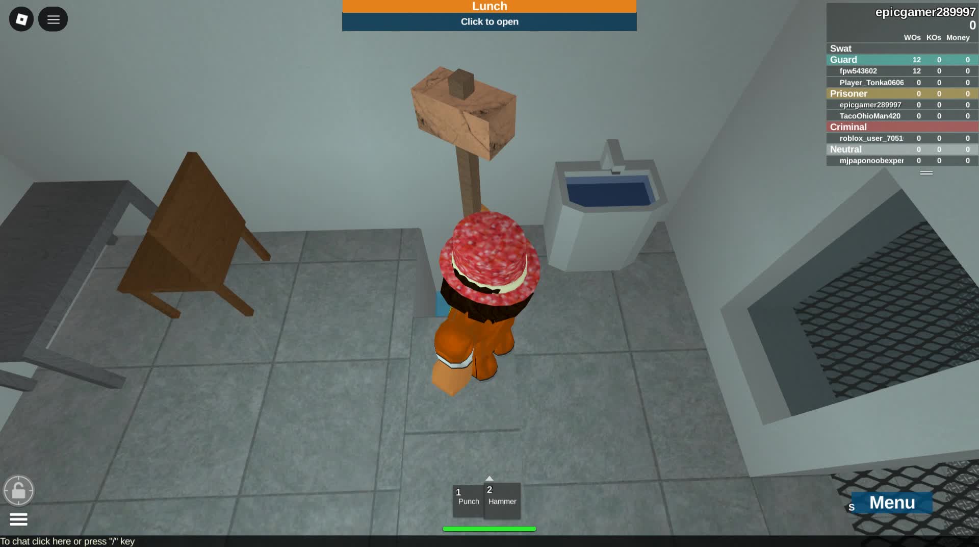 ez escape in prison life