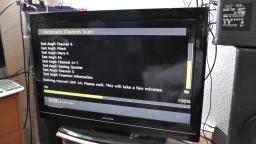 How to retune digital DTV freeview on a Toshiba TV