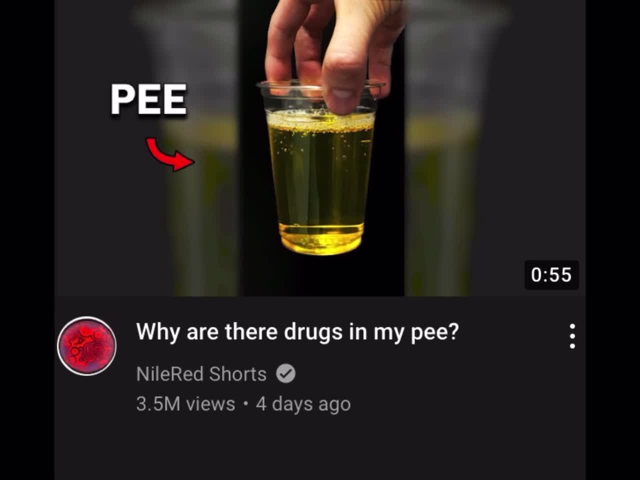 Who put drugs in me piss