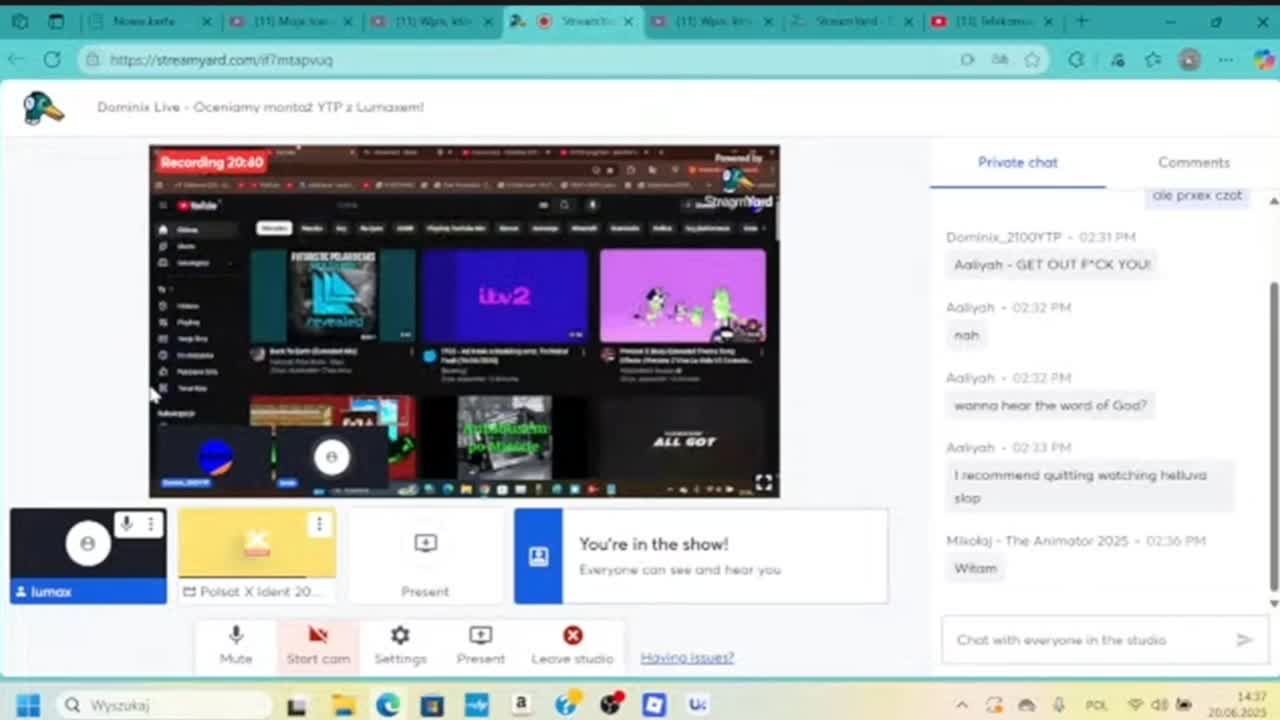 Thugging People in Streamyards #3