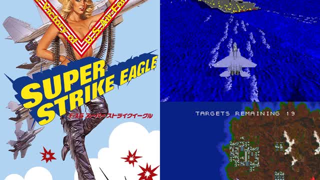 Super Strike Eagle (Super NIntendo) Damage Critical! Time to Land the Plane!