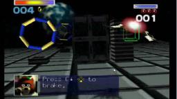 Being bad at the Star Fox 64 Training.