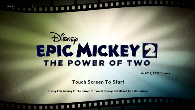 The First 15 Minutes of Disney Epic Mickey 2: The Power Of Two (Vita)