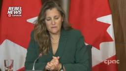 Trudeaus deputy, Chrystia Freeland, is asked whether the authorities, after the scandal with the Uk