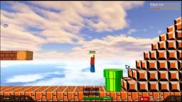 Super Mario Bros, World 1-1 - Austiblox [2011E]