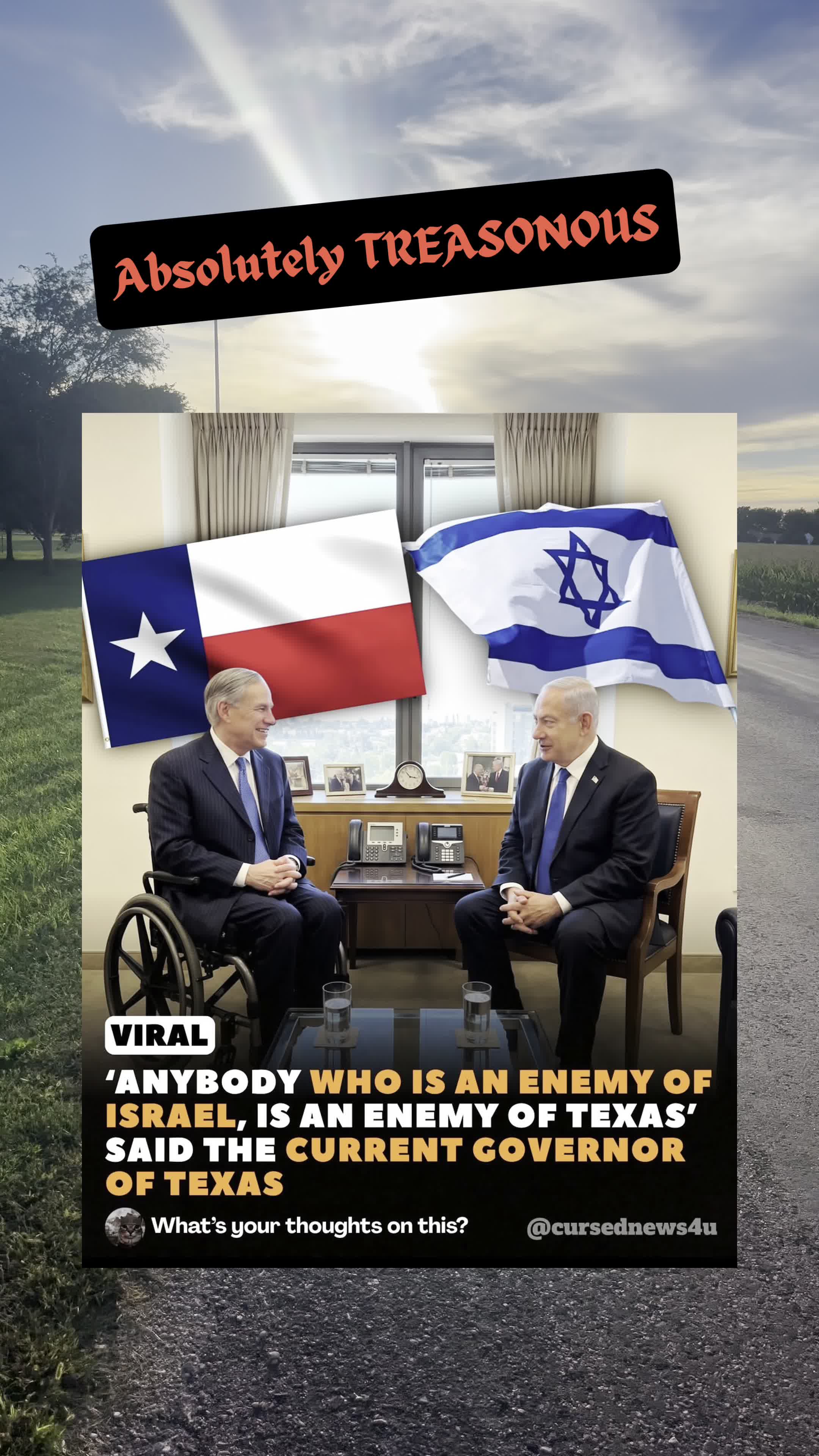 Texas Governor Greg Abbott IS A JEW CUCK! Texas Governor Greg Abbott IS A JEW CUCK!