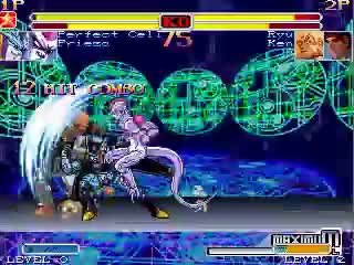 M.U.G.E.N - DBZ Vs. SF - Cell & Frieza Vs. SVC Ryu & CVS Ken