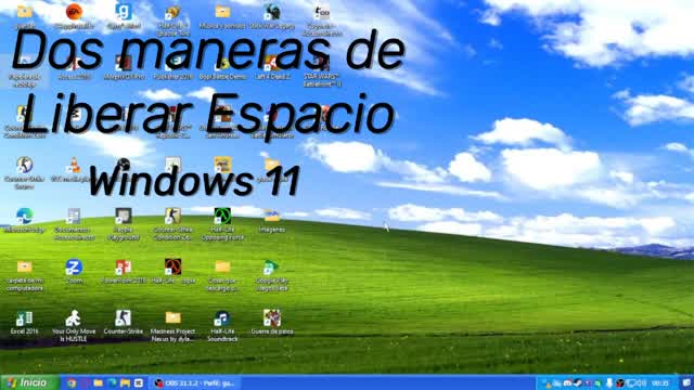 Dos maneras de liberar Espacio en Windows 11