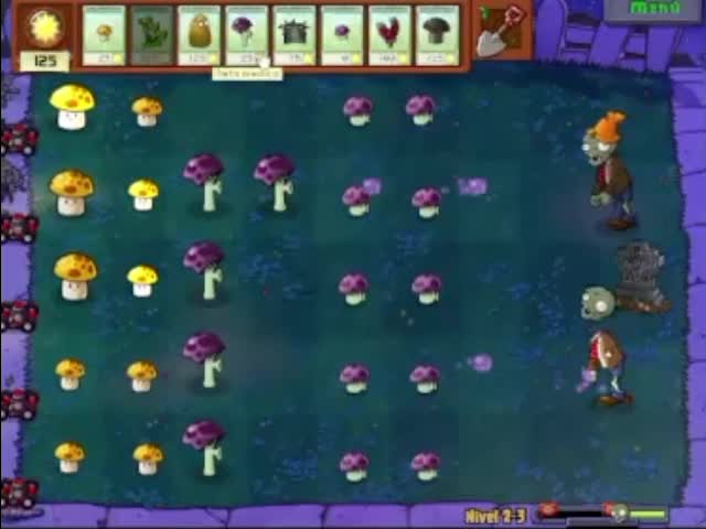 Plantas contra zombies - nivel 2-3 av 2