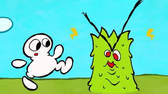 Bald man:slime man credits to testmacaroni Bald man:slime man credits to testmacaroni