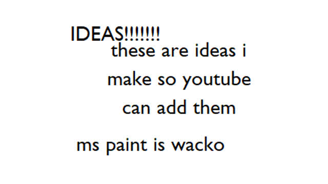 ideas