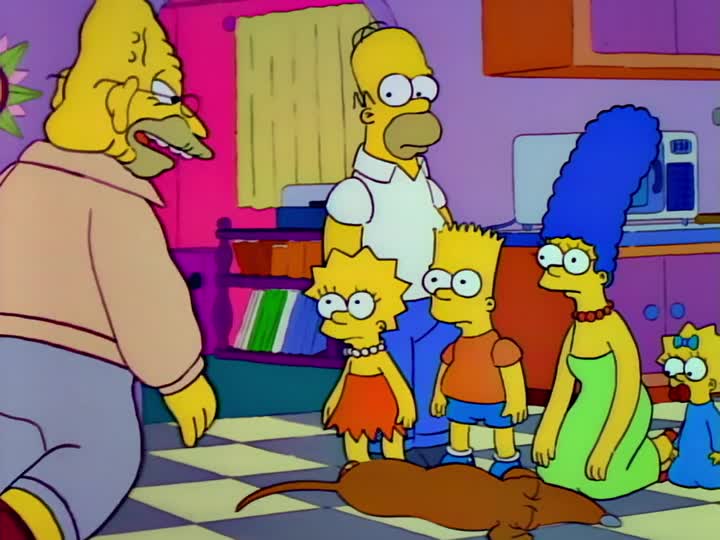 The Simpsons - S03E19 - Dog of Death