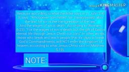 The Validity Of God's Law #1