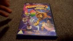 Madagascar 3 Europes Most Wanted Newest Version (UK) DVD Unboxing