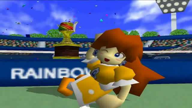 Mario Tennis： All Trophy Ceremonies (Singles) (Rainbow Cup)