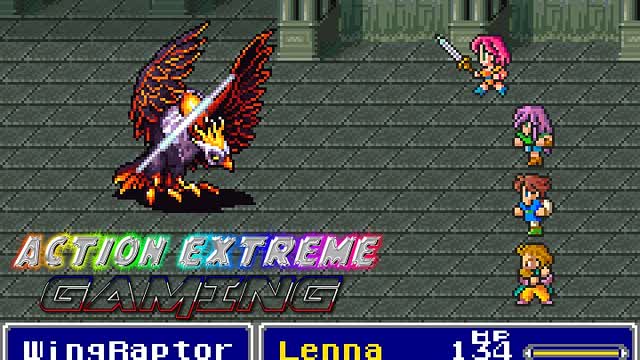 Action Extreme Gaming: Final Fantasy 5 - Lenna Tycoon: Princess of the Wind Kingdom [Reupload]