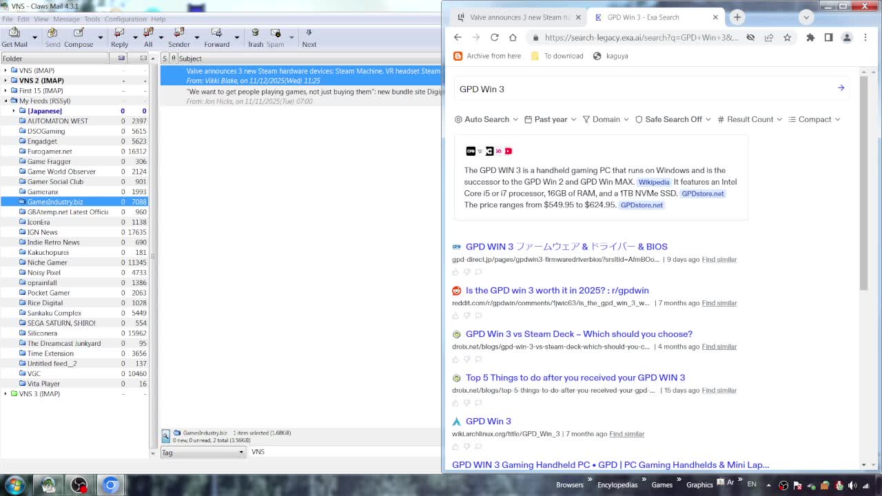 VNS: Just The News – The Steam Machine 2.0, Electric Boogaloo (November 12, 2025: Part 2)