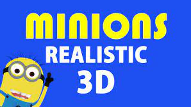 minions in realistic 3d