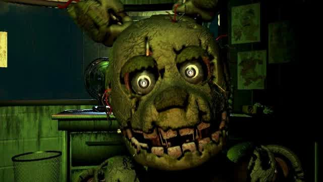 One Night At SpringTraps 1 - FNAF FanGame PlayThrough
