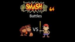 Super Smash Bros 64 Battles #88: Donkey Kong vs Ness